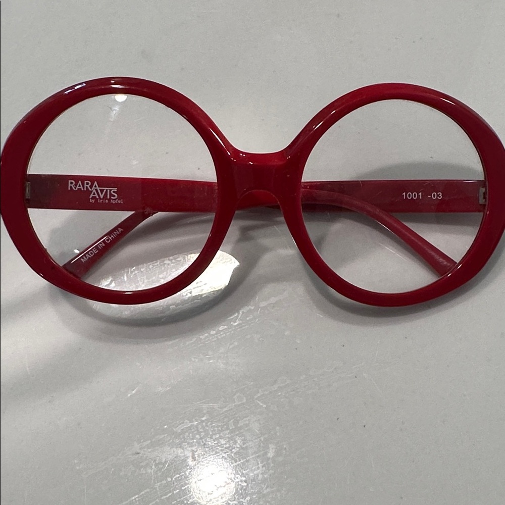 Rara Avis prescription Red Oval Women's  Glasses - Picture 4 of 4